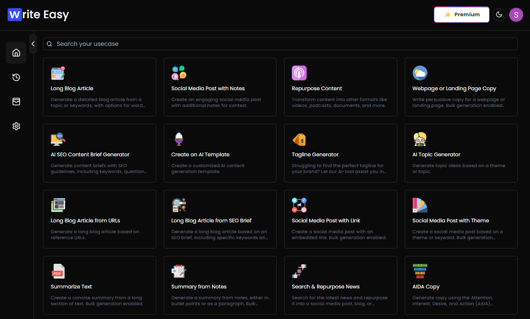 Dark mode window